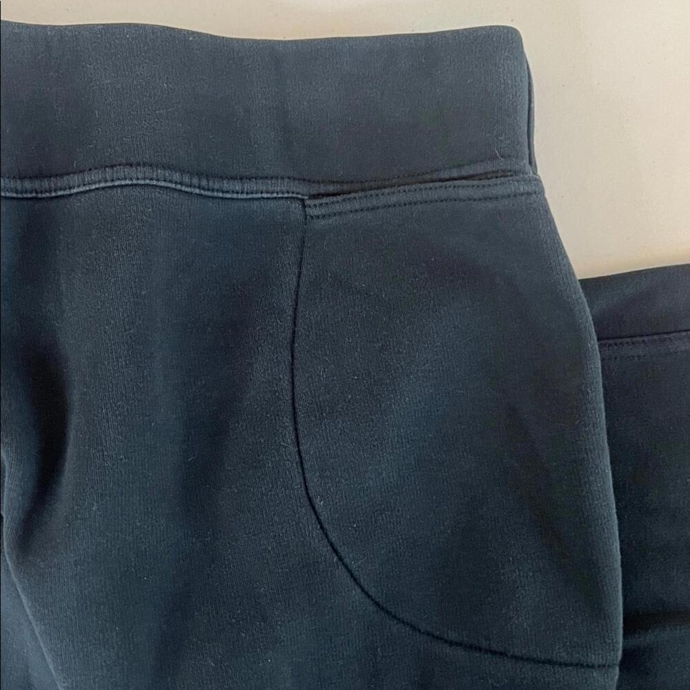 Lands End Serious Sweats Wide Leg Black Sweapant Size 2X - Picture 8 of 8